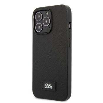 Apple iPhone 13 Pro Max KARL LAGERFELD KLHCP13XSFMP2K Hátlap - Fekete kép
