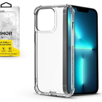 Apple iPhone 13 Pro Max szilikon hátlap - Roar Armor Gel - átlátszó kép