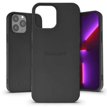 Apple iPhone 13 Pro Max szilikon hátlap - Soft Premium - fekete kép