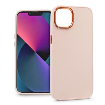 Apple iPhone 13 szilikon hátlap - Frame - rózsaszín kép