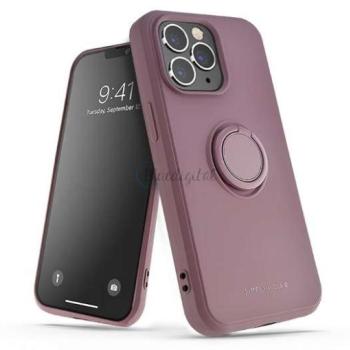 Apple iPhone 13 szilikon hátlap - Roar Amber - bíbor kép
