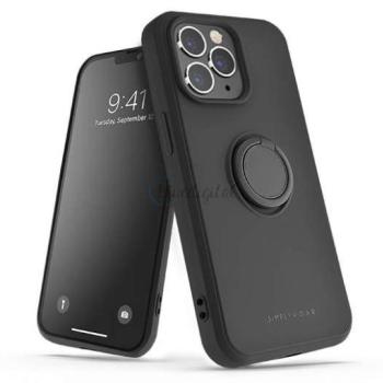 Apple iPhone 13 szilikon hátlap - Roar Amber - fekete kép