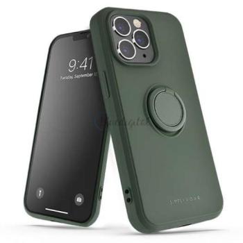 Apple iPhone 13 szilikon hátlap - Roar Amber - zöld kép