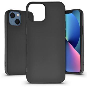 Apple iPhone 13 szilikon hátlap - Soft Premium - fekete kép