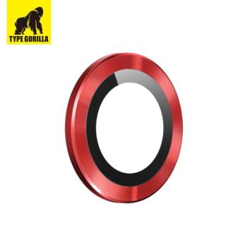 Apple iPhone 14/14 Plus TG Armor Pro 3D Kamera Védő Üvegfólia - Piros kép