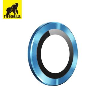 Apple iPhone 14/14 Plus TG Armor Pro 3D Kamera Védő Üvegfólia - Világoskék kép