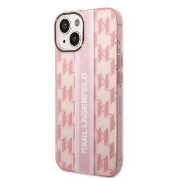Apple iPhone 14 KARL LAGERFELD KLHCP14SHKLSPCP Hátlap - Rózsaszín kép