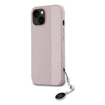Apple iPhone 14 KARL LAGERFELD KLHCP14SPSAKDGCP Hátlap - Rózsaszín kép