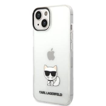 Apple iPhone 14 Plus KARL LAGERFELD KLHCP14MCTTR TPU Hátlap - Átlátszó kép