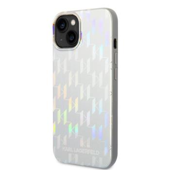 Apple iPhone 14 Plus KARL LAGERFELD KLHCP14MLGMMSV3 Hátlap - Ezüst kép