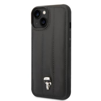 Apple iPhone 14 Plus KARL LAGERFELD KLHCP14MPSQPK Hátlap - Fekete kép