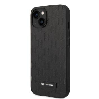 Apple iPhone 14 Plus KARL LAGERFELD KLHCP14MSAKLHPK Hátlap - Fekete kép