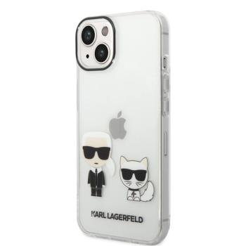 Apple iPhone 14 Plus KARL LAGERFELD KLHCP14MTGKTR TPU Hátlap - Átlátszó kép