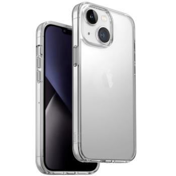 Apple iPhone 14 Plus, Szilikon keret + műanyag hátlap, közepesen ütésálló, légpárnás sarok, Uniq Lifepro Xtreme, átlátszó kép