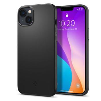 Apple iPhone 14 Plus ütésálló hátlap - Spigen Thin Fit - fekete kép