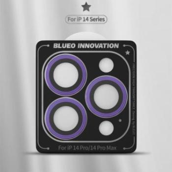 Apple iPhone 14 Pro/14 Pro Max TG Armor Pro 3D Kamera Védő Üvegfólia - Lila kép