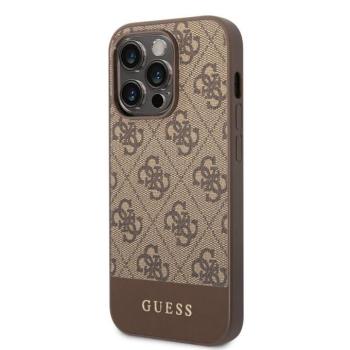 Apple iPhone 14 Pro GUESS GUHCP14LG4GLBR Hátlap - Barna kép