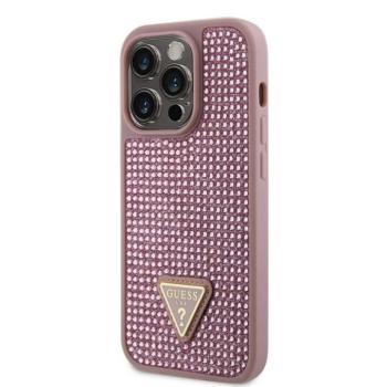 Apple iPhone 14 Pro GUESS GUHCP14LHDGTPP Hátlap - Rózsaszín tok kép