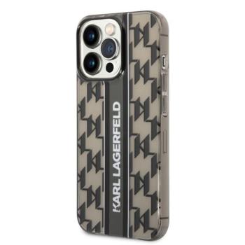Apple iPhone 14 Pro KARL LAGERFELD KLHCP14LHKLSPCK Hátlap - Fekete kép