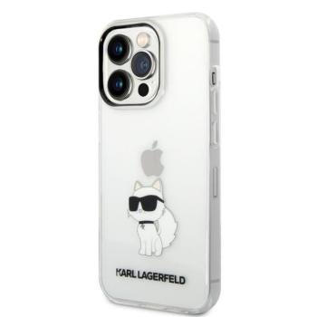 Apple iPhone 14 Pro KARL LAGERFELD KLHCP14LHNCHTCT TPU Hátlap - Átlátszó kép