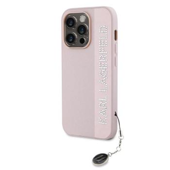 Apple iPhone 14 Pro KARL LAGERFELD KLHCP14LPSAKDGCP Hátlap - Rózsaszín kép