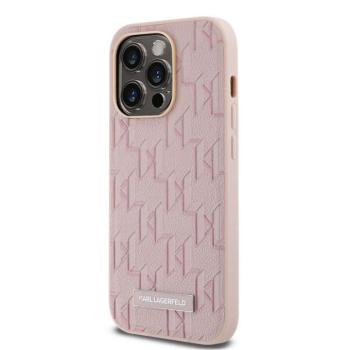 Apple iPhone 14 Pro KARL LAGERFELD KLHMP14LPKHPORPP Magsafe Hátlap - Rózsaszín kép
