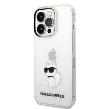 Apple iPhone 14 Pro Max KARL LAGERFELD KLHCP14XHNCHTCT TPU Hátlap - Átlátszó kép