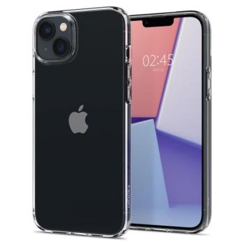 Apple iPhone 14, Szilikon tok, Spigen Liquid Crystal, átlátszó kép