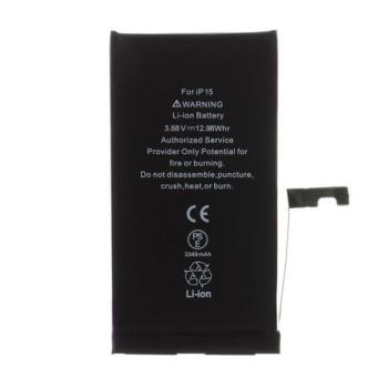 Apple iPhone 15, Akkumulátor, 3349 mAh, Li-Ion, kompatibilis kép