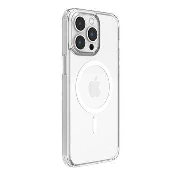Apple iPhone 15 Plus Devia Pure Magsafe Hátlap - Átlátszó kép