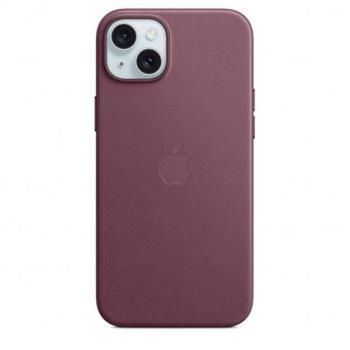 Apple iPhone 15 Plus FineWoven-szövettok MagSafe, faeper kép