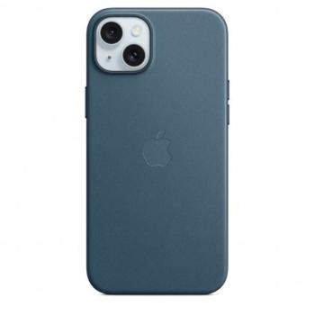 Apple iPhone 15 Plus FineWoven-szövettok MagSafe, óceánkék kép