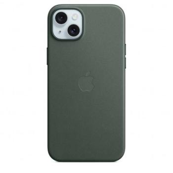 Apple iPhone 15 Plus FineWoven-szövettok MagSafe, örökzöld kép