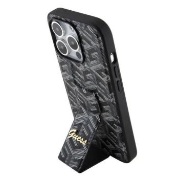 Apple iPhone 15 Pro GUESS GUHCP15LPGSGCSK Hátlap - Szürke kép