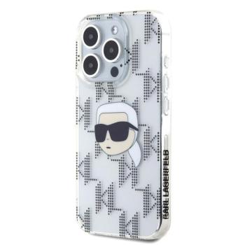 Apple iPhone 15 Pro KARL LAGERFELD KLHCP15LHKLPKHT IML Hátlap - Átlátszó kép