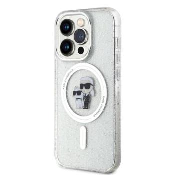 Apple iPhone 15 Pro KARL LAGERFELD KLHMP15LHGKCNOT Magsafe IML Hátlap - Glitter kép