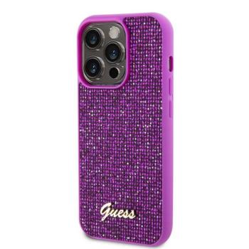 Apple iPhone 15 Pro Max GUESS GUHCP15XPSFDGSF Hátlap - Magenta kép