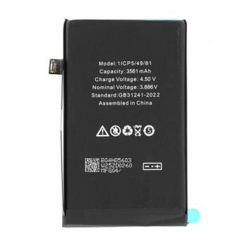 Apple iPhone 16, Akkumulátor, 3561 mAh, Li-Ion, kompatibilis kép