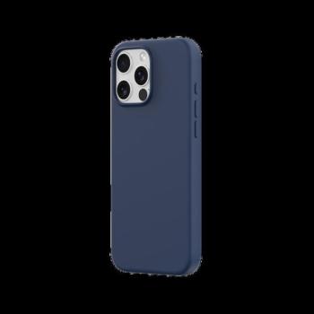 Apple iPhone 16 Devia Nature Liquid Silicone Magsafe Hátlap - Sötétkék kép