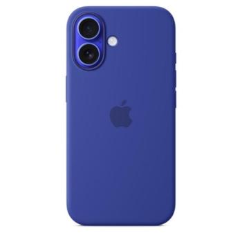 Apple iPhone 16 MagSafe gyári szilikon tok, ultramarine kép