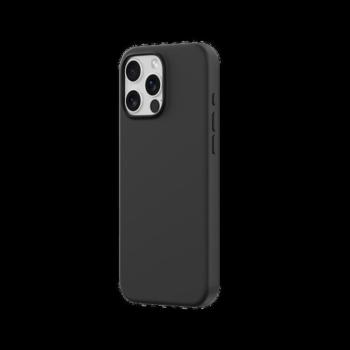 Apple iPhone 16 Pro Devia Nature Liquid Silicone Magsafe Hátlap - Fekete kép