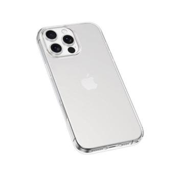 Apple iPhone 16 Pro Max Devia Naked Ultra Slim TPU Hátlap - Átlátszó kép