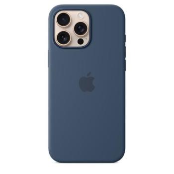 Apple iPhone 16 Pro Max MagSafe gyári szilikon tok, denim kép