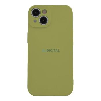 Apple iPhone 16 Pro Max Silicon Hátlap - Oliva kép