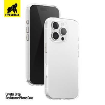Apple iPhone 16 Pro Max TG Crystal Anti-Drop Hátlap - Átlátszó kép