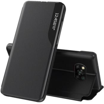 Apple iPhone 16 Pro, Oldalra nyíló tok, stand, Wooze FashionBook, fekete kép