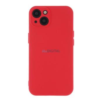 Apple iPhone 16 Pro Silicon Hátlap - Piros kép