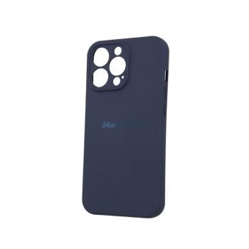 Apple iPhone 16 Pro Silicon Hátlap - Sötétkék kép
