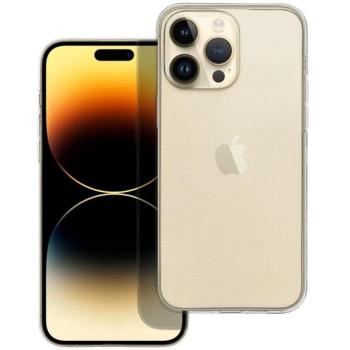 Apple iPhone 16 Pro, Szilikon tok, 2 mm vastag, átlátszó kép