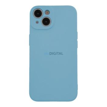 Apple iPhone 16 Silicon Hátlap - Világoskék kép